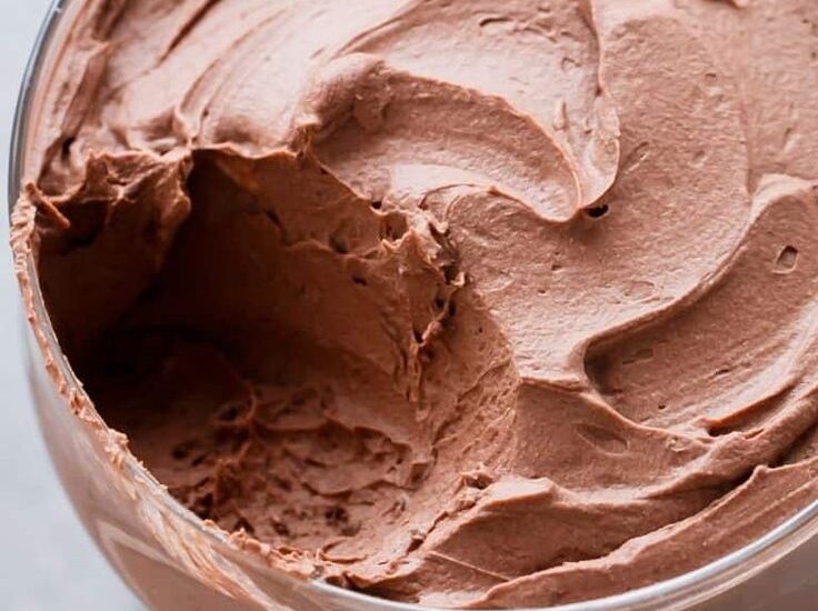 Healthy Protein Chocolate Mousse (3 Ingredients)
