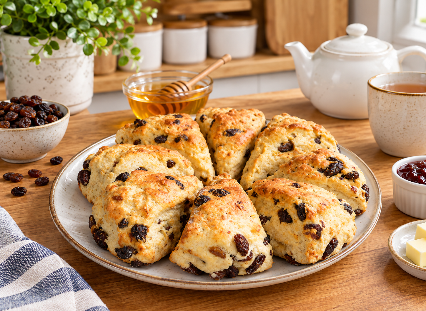 Air Fryer Fruit Scones