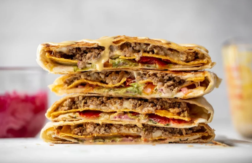 CHEESEBURGER CRUNCHWRAPS