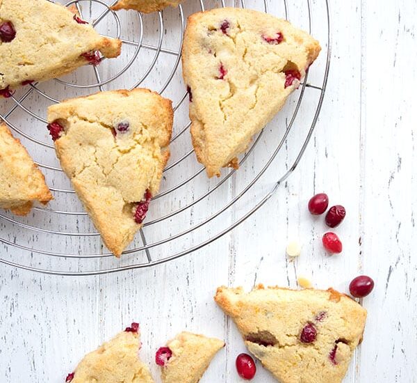 Cranberry Orange Scones