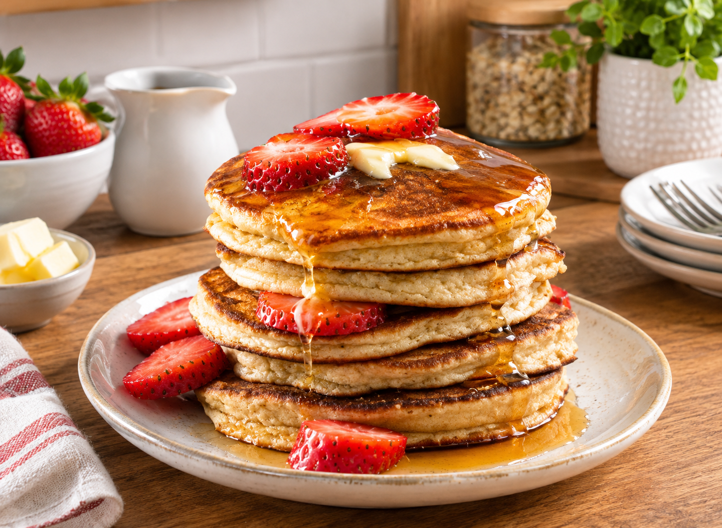 Keto Pancakes (5 Ingredients)