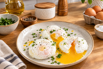 Air Fryer Poached Eggs