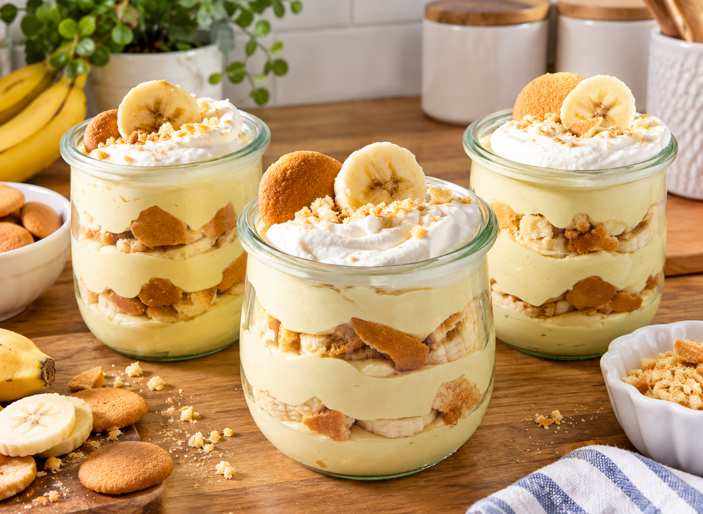 High Protein Banana Pudding
