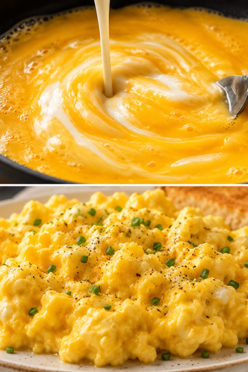 Creamy Soft Scrambled Eggs - CP