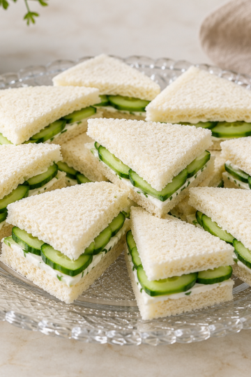 Cucumber Tea Sandwiches - CP