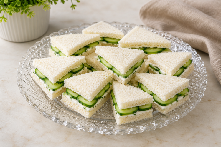 Cucumber Tea Sandwiches - CP