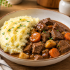 Beef Stew with Mashed Potatoes - CP