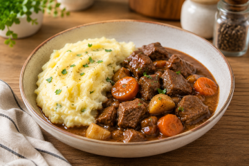 Beef Stew with Mashed Potatoes - CP