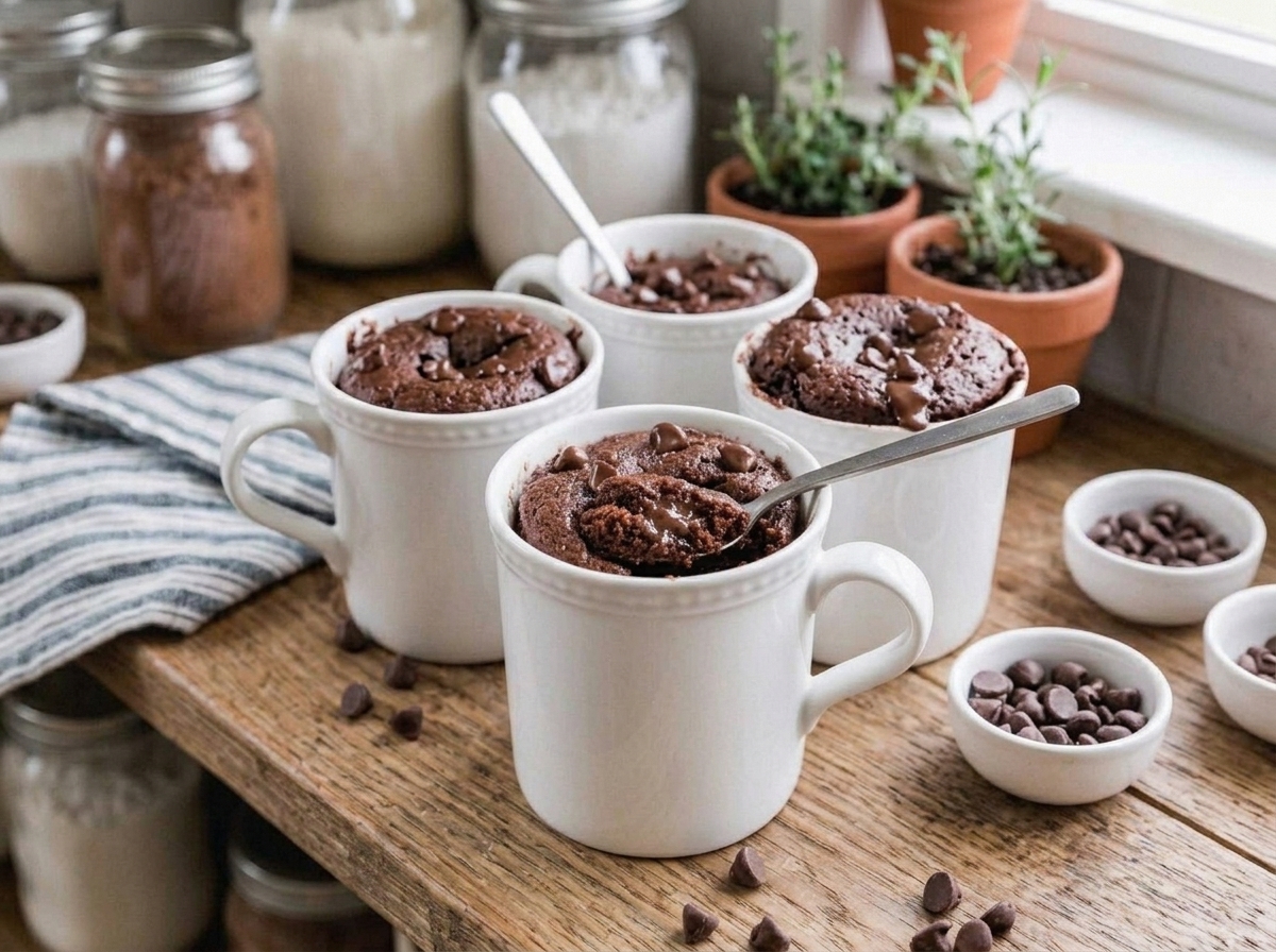 Chocolate Mug Cake Dessert
