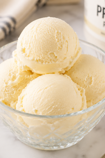 Vanilla Proteing ice cream - CP