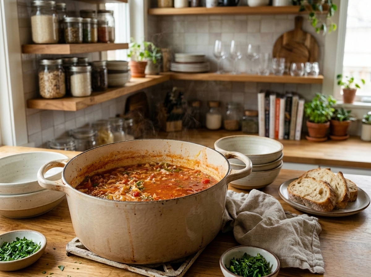 Keto Meaty Cabbage Soup