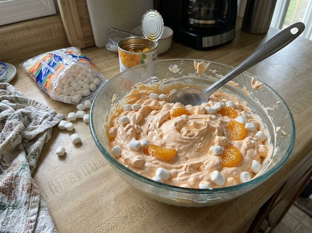 Orange Fluff 2 Dessert 