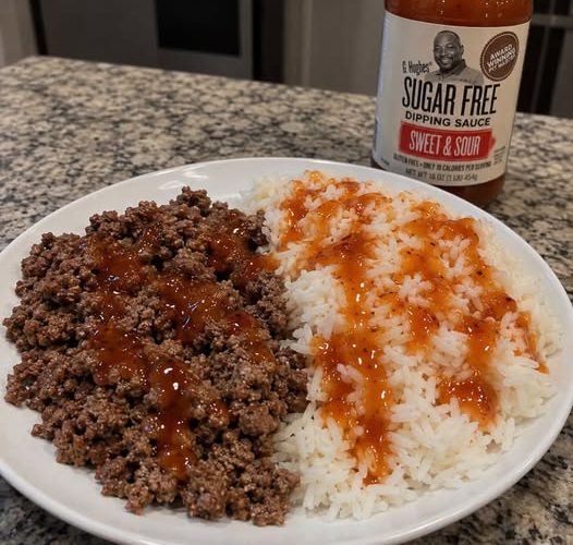 Ground Beef & Jasmine Rice Recipe