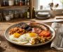 Healthy Traditional Full English Breakfast
